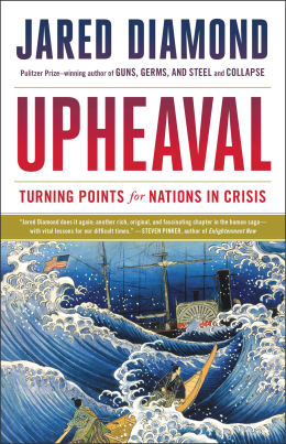 The cover of Upheaval by Jared Diamond